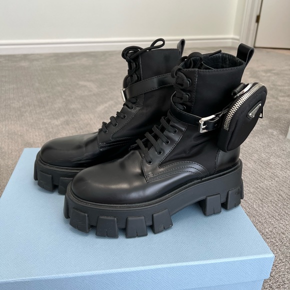Prada Monolith Boots - Picture 4 of 6